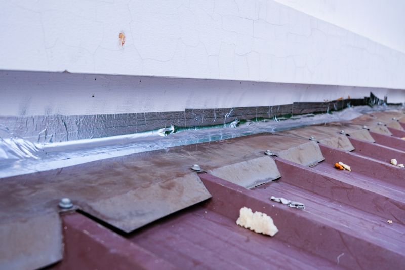 Metal Roof Flashing Repair